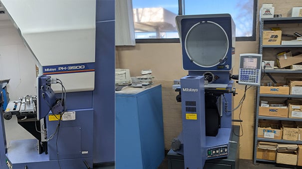 Mituhoyo-PH-3500-Optical-Comparitor | Sjogren Industries Inspection Equipment