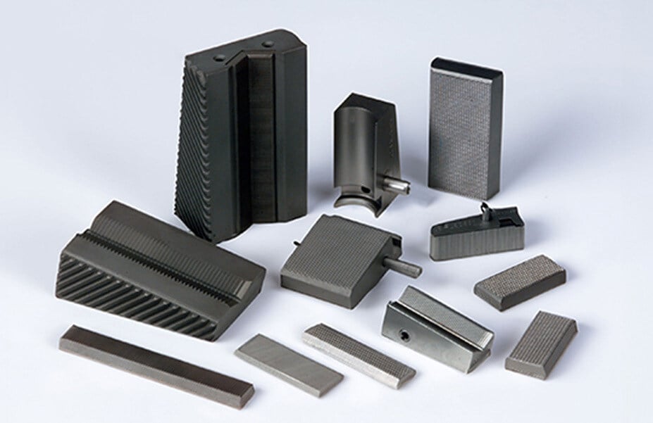 Tensile Testing jaws and inserts from Sjogren Industries