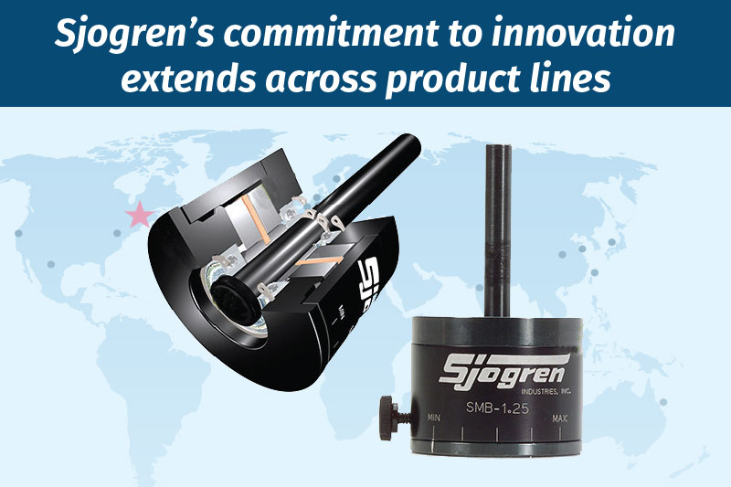 Sjogren’s commitment to innovation extends across product lines